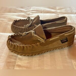 LLBean Leather Slippers